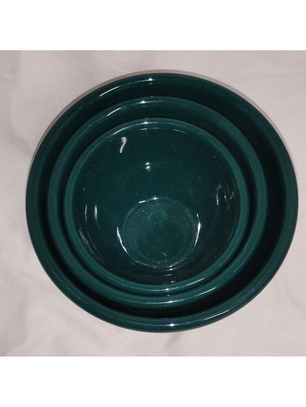 - Vintage Himark Terracotta Nesting Mixing Bowls Made in Portugal